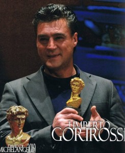 Umberto Gorirossi riceve il Premio David di Michelangelo nel 2010